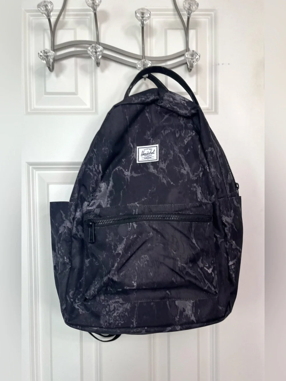 black herschel nova mid backpack Mid-Volume Shadow Floral Built to go Herschel Supply Co. Nova Mid